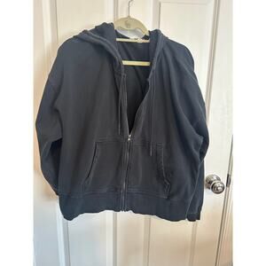 JOY LAB WOMEN'S FRENCH TERRY FULL-ZIP HOODIE SWEATSHIRT XL